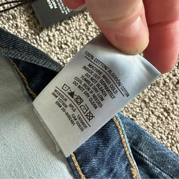 Hudson Jessi NWT High Waist Nonstretch Relaxed Boyfriend Jeans Speechless Sz 31 - Picture 4 of 9